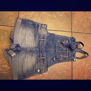 Overall Shorts